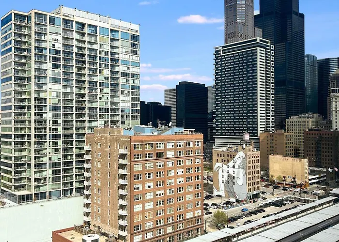 South Loop Rooftop With In And Out Parking 3 Appartement *